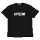 EVANGELION LETTER T-Shirt (BLACK(KREDIT))