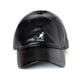 EVA-01 Vegan Leather Cap by KANGOL（BLACK）