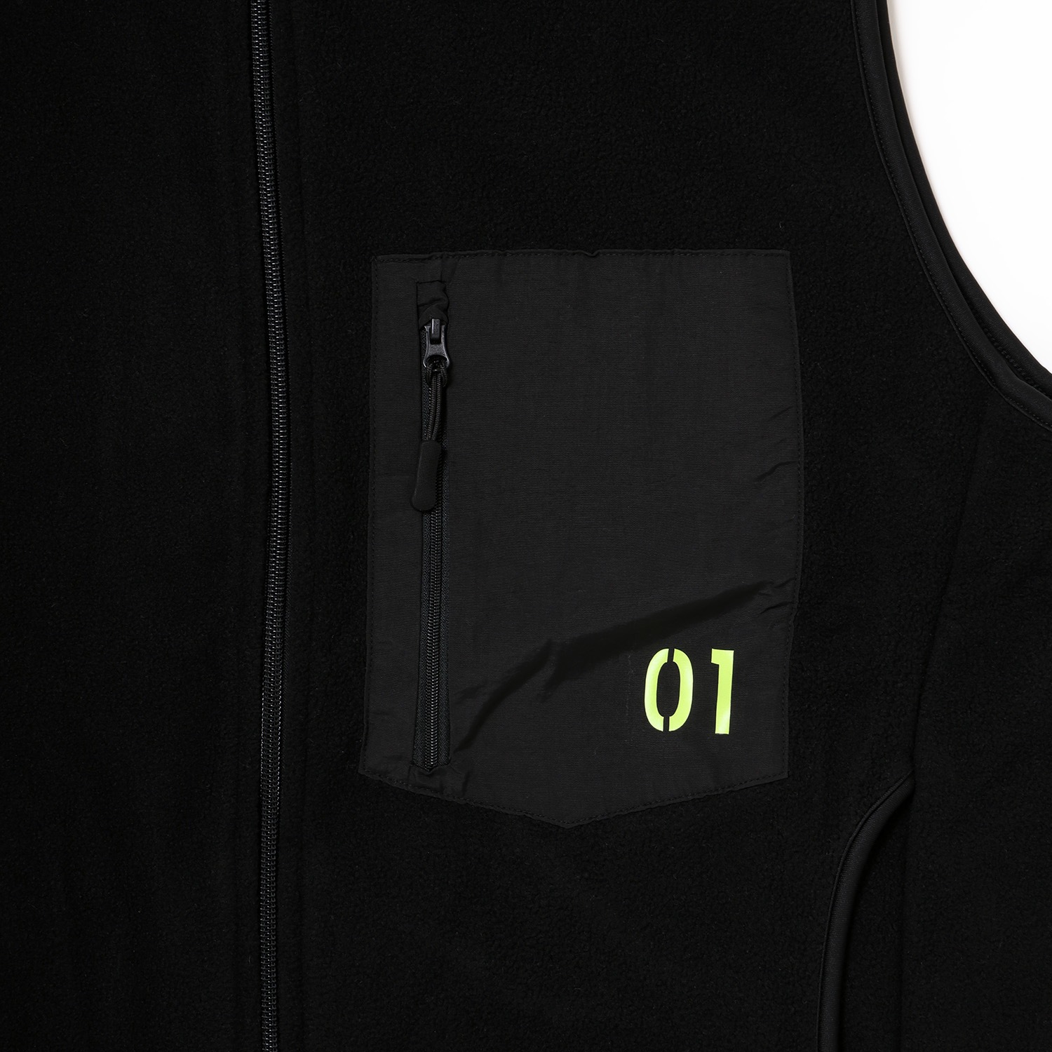 EVANGELION Microfleece Numbering Vest (BLACK)