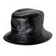 EVA-01 Vegan Leather Hat by KANGOL（BLACK）