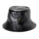 EVA-01 Vegan Leather Hat by KANGOL（BLACK）