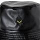 EVA-01 Vegan Leather Hat by KANGOL（BLACK）