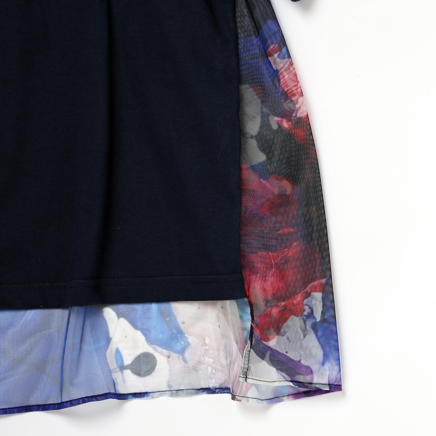 EVANGELION Graffiti Sheer Shirt by Cigarette-burns (NAVY(Mark.06))