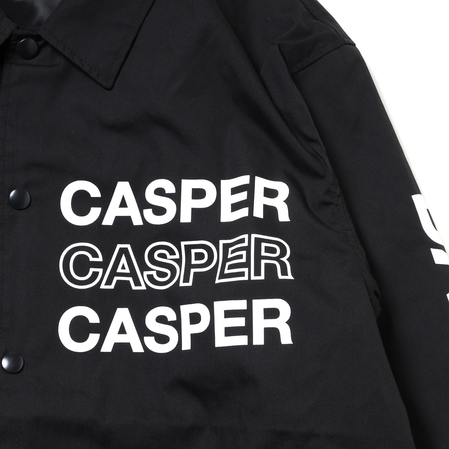 NEW MAGI SYSTEM Nylon Jacket (BLACK×WHITE)