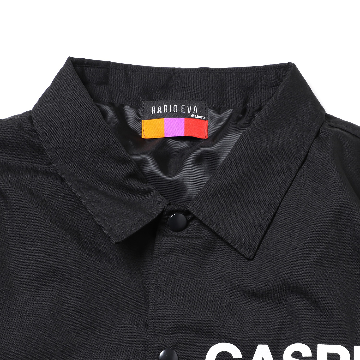 NEW MAGI SYSTEM Nylon Jacket (BLACK×WHITE)