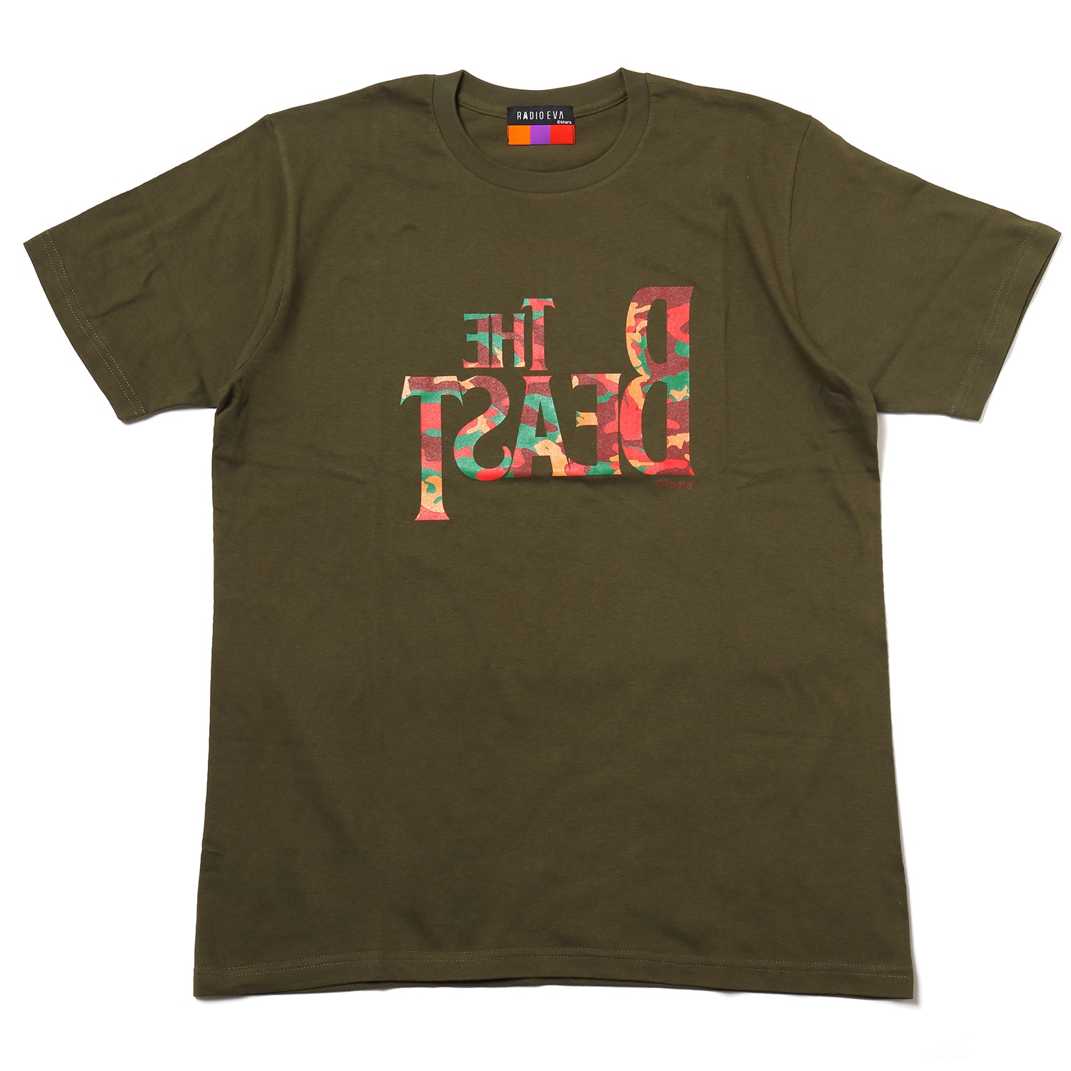 THE BEAST T-Shirt (EVA-02(OLIVE))