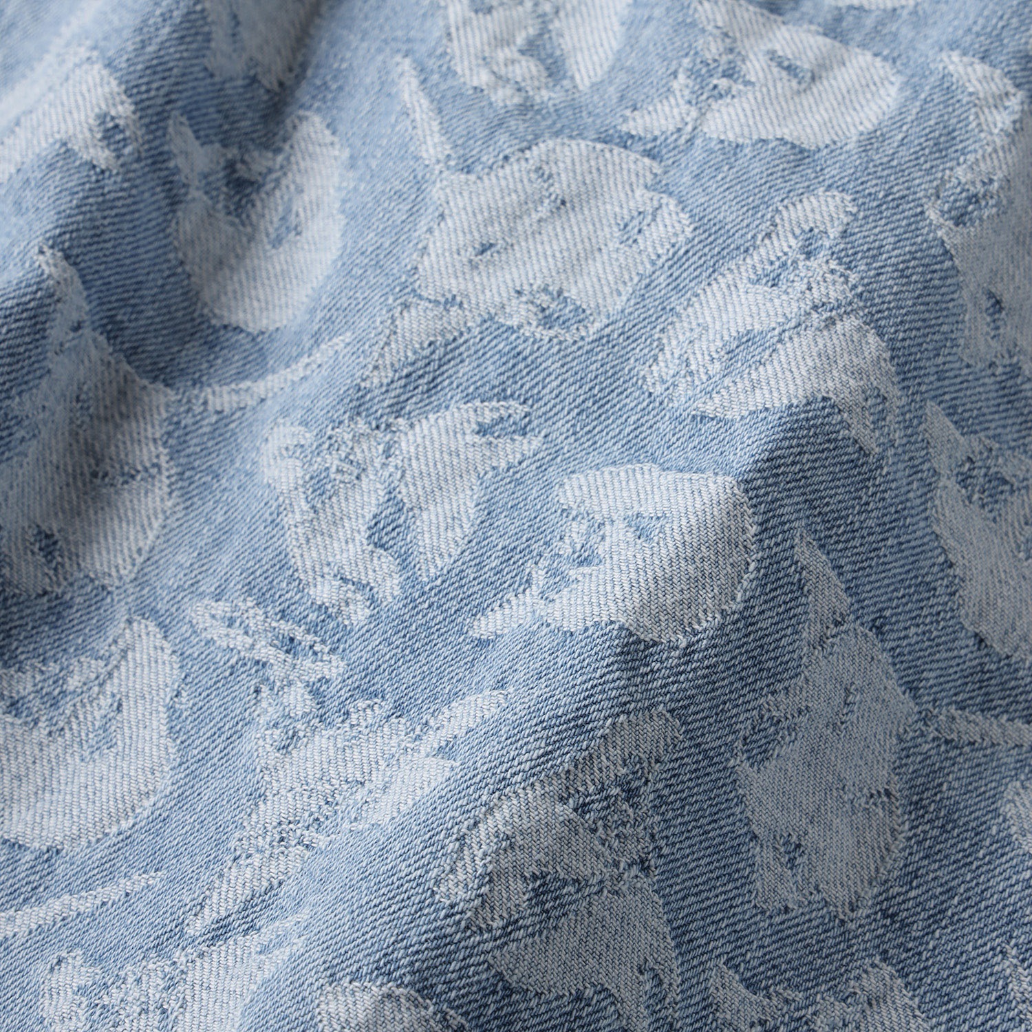 EVANGELION MONOGRAM JACQUARD DENIM HAT (INDIGO)