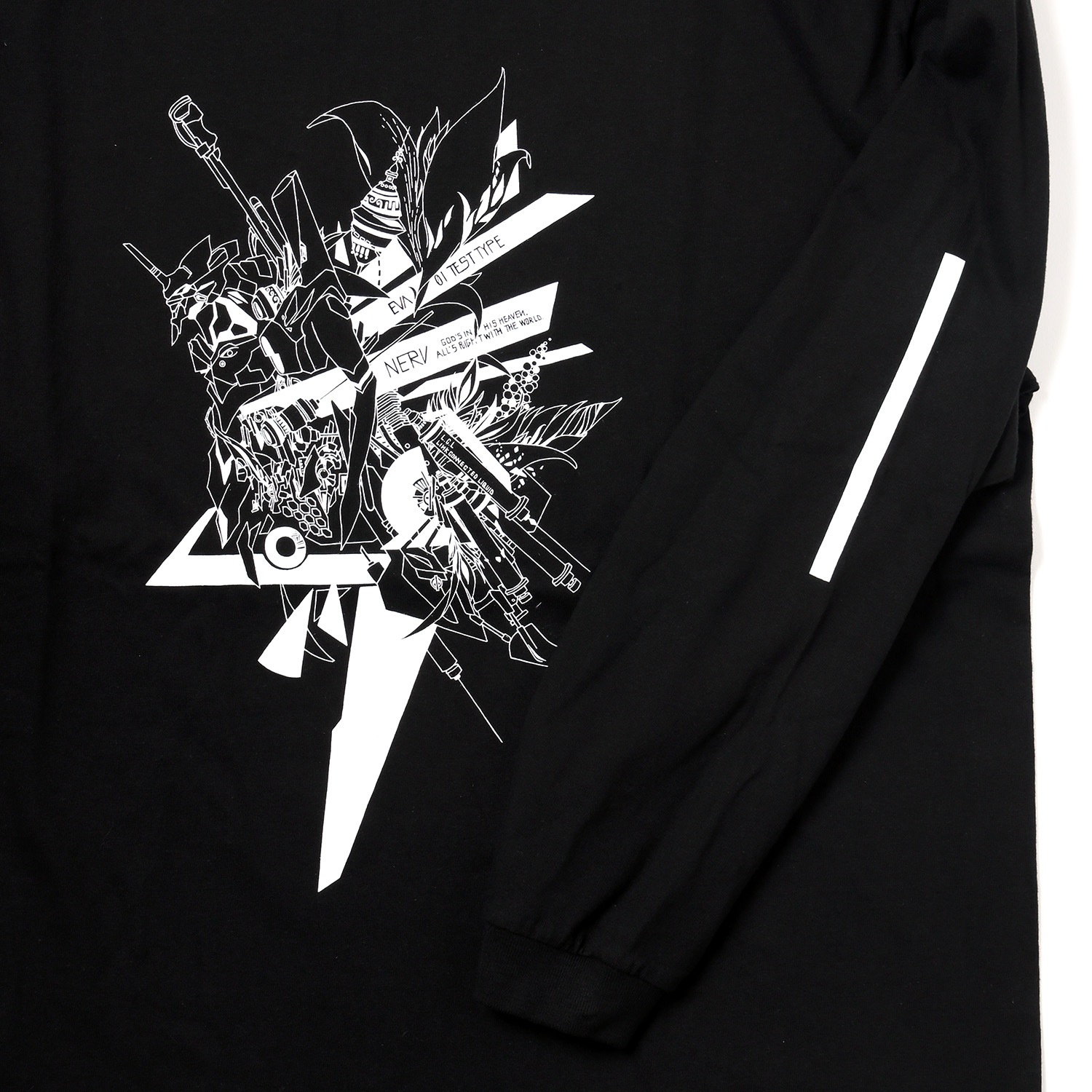 Abstract EVANGELION Solid Cutsew (KENTA KAKIKAWA) (BLACK(初号機))