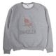 EVANGELION CREW NECK SWEAT by FRUIT OF THE LOOM（GRAY）