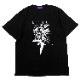 Abstract EVANGELION Solid T-Shirt (KENTA KAKIKAWA) (BLACK(初号機))