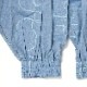 円環 rope jacquard many many gather pants by 01u10 (BLUE(SHINJI))