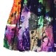EVANGELION Graffiti Pleated Skirt by Cigarette-burns (PURPLE(EVA-01))