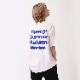 NEW ONLY SUMMER T-Shirt (BLACK×BLUE)