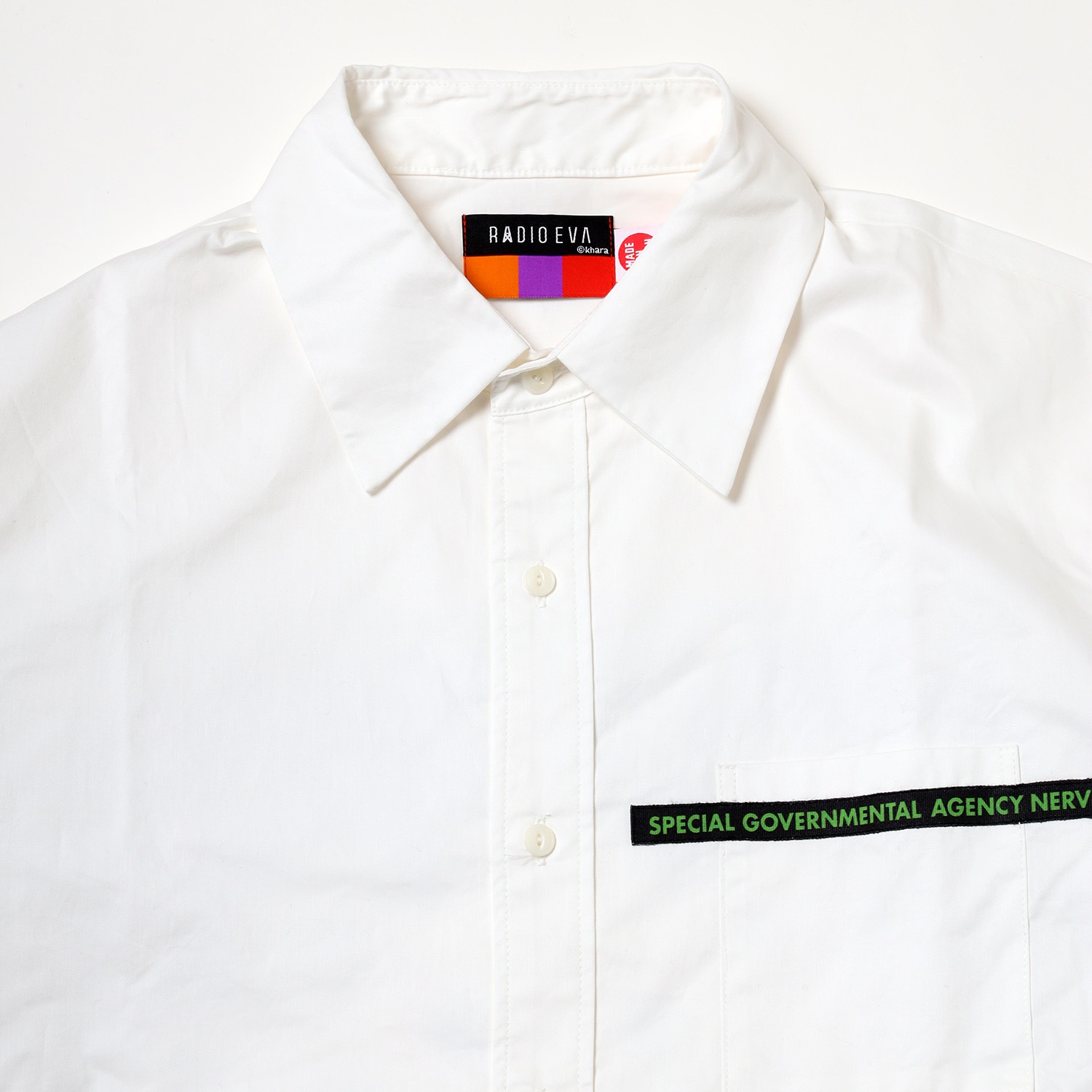 EVA-01 BANDANNA SHIRTS (WHITE)