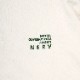 NERV Embroidery Half Zip Sweat  by FRUIT OF THE LOOM (WHITE)