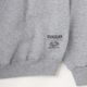 EVANGELION LOGO HOODIE by FRUIT OF THE LOOM（GRAY）