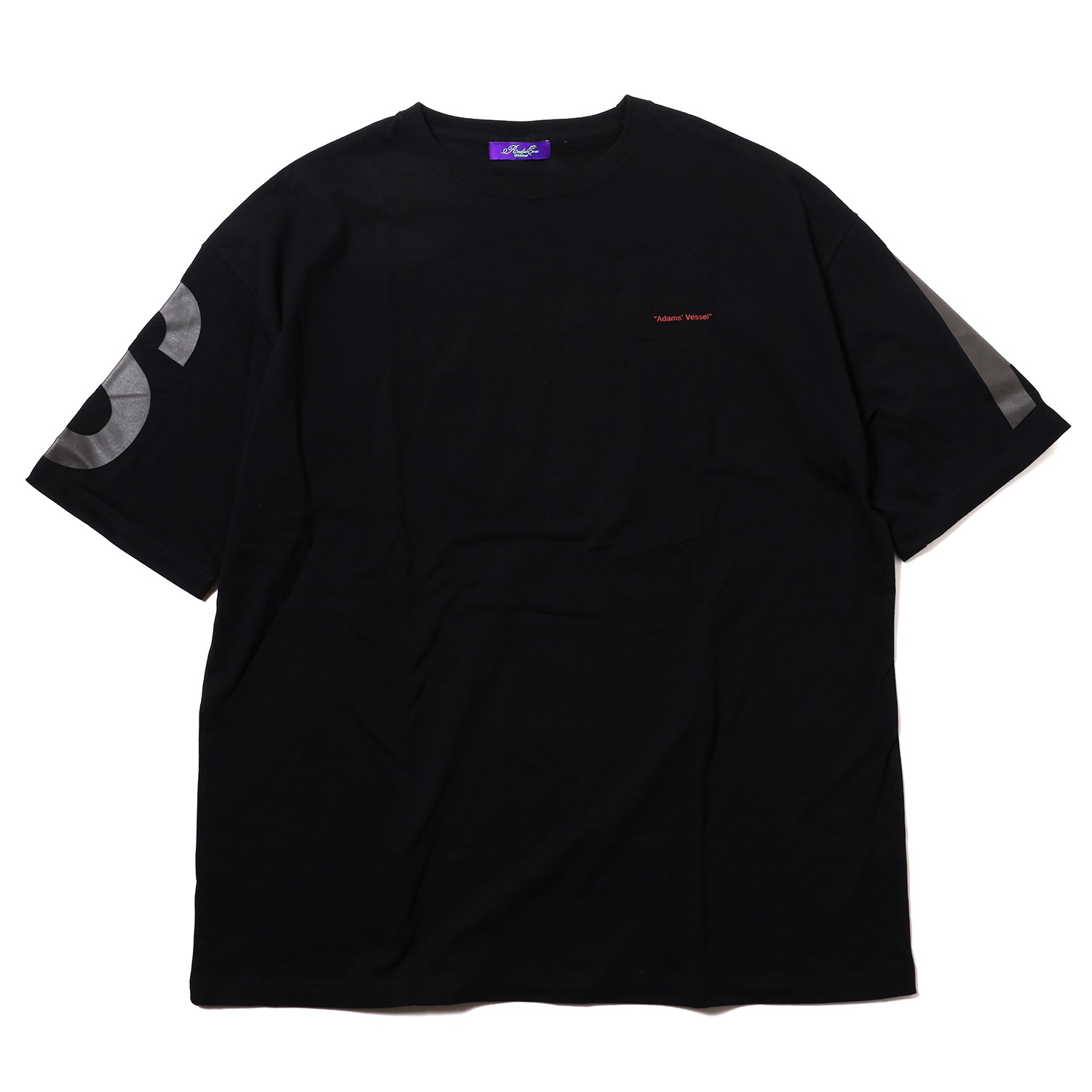 ADAMS T-Shirt（BLACK）