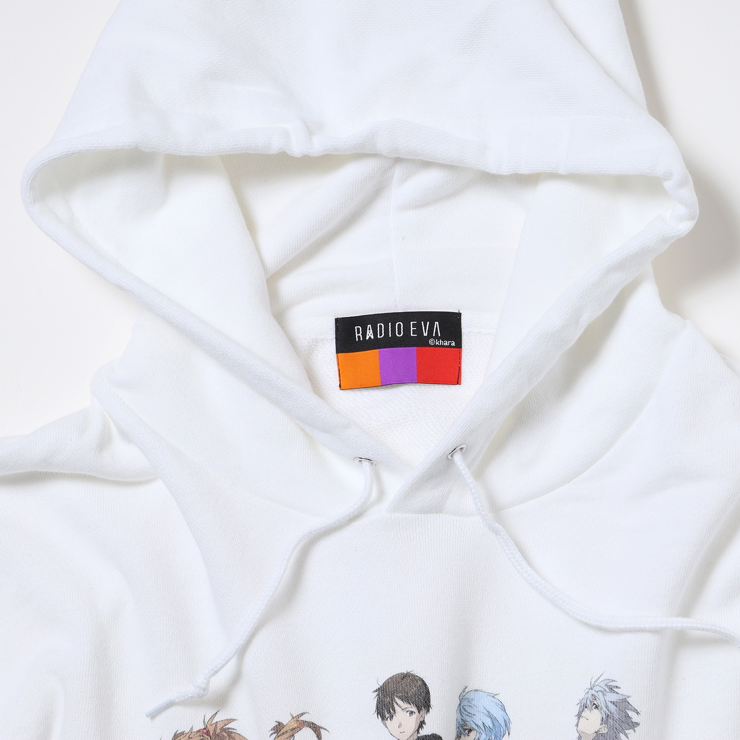 RADIO EVA Illustration Parka (Mai Yoneyama) (WHITE)