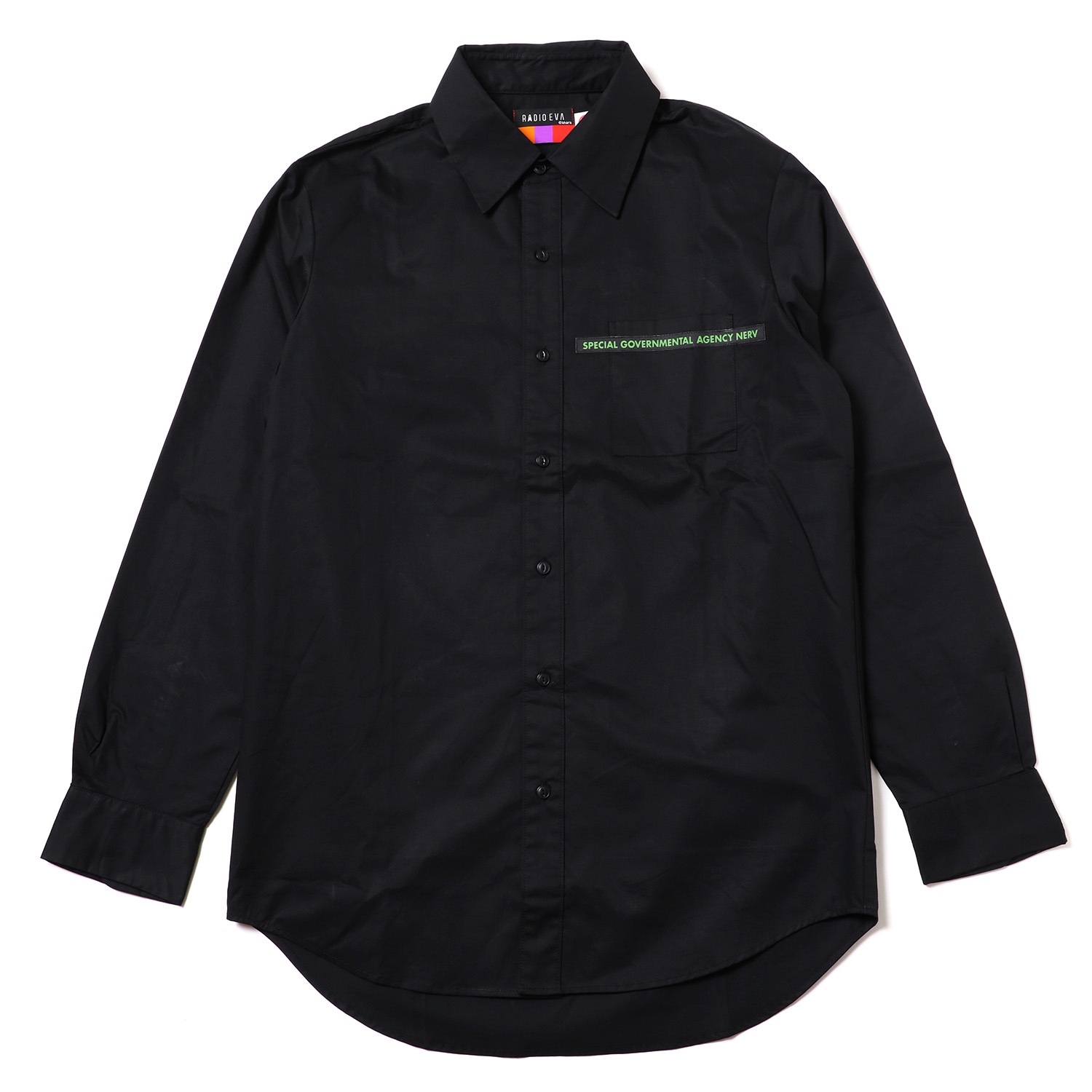EVA-01 BANDANNA SHIRTS (BLACK)