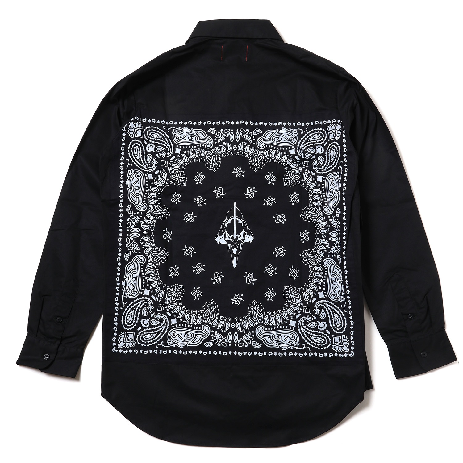 EVA-01 BANDANNA SHIRTS (BLACK)