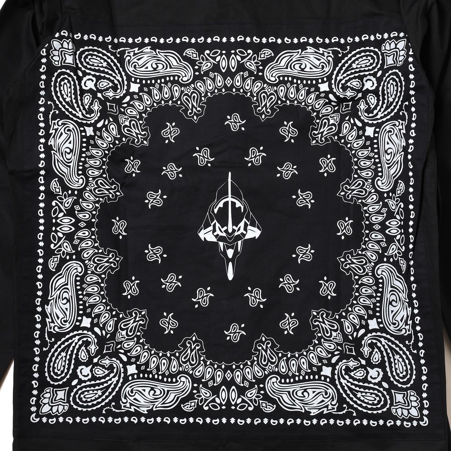 EVA-01 BANDANNA SHIRTS (BLACK)