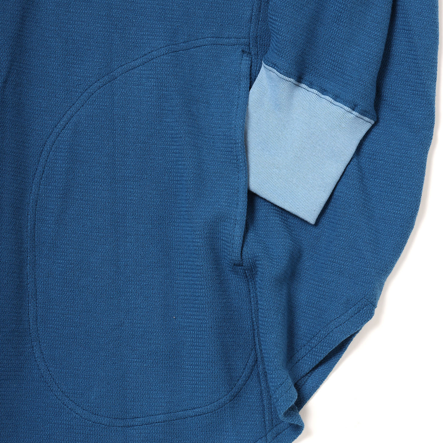 円環 cut & sewn long sleeve by 01u10 (BLUE(SHINJI))