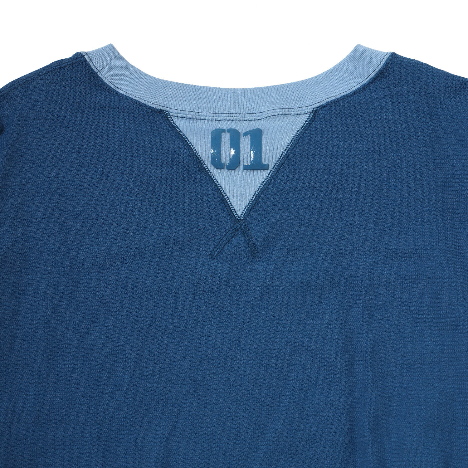 円環 cut & sewn long sleeve by 01u10 (BLUE(SHINJI))