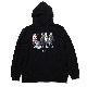 RADIO EVA Illustration Parka (Mai Yoneyama) (BLACK)