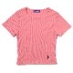Rib Crop T-Shirt (PINK)