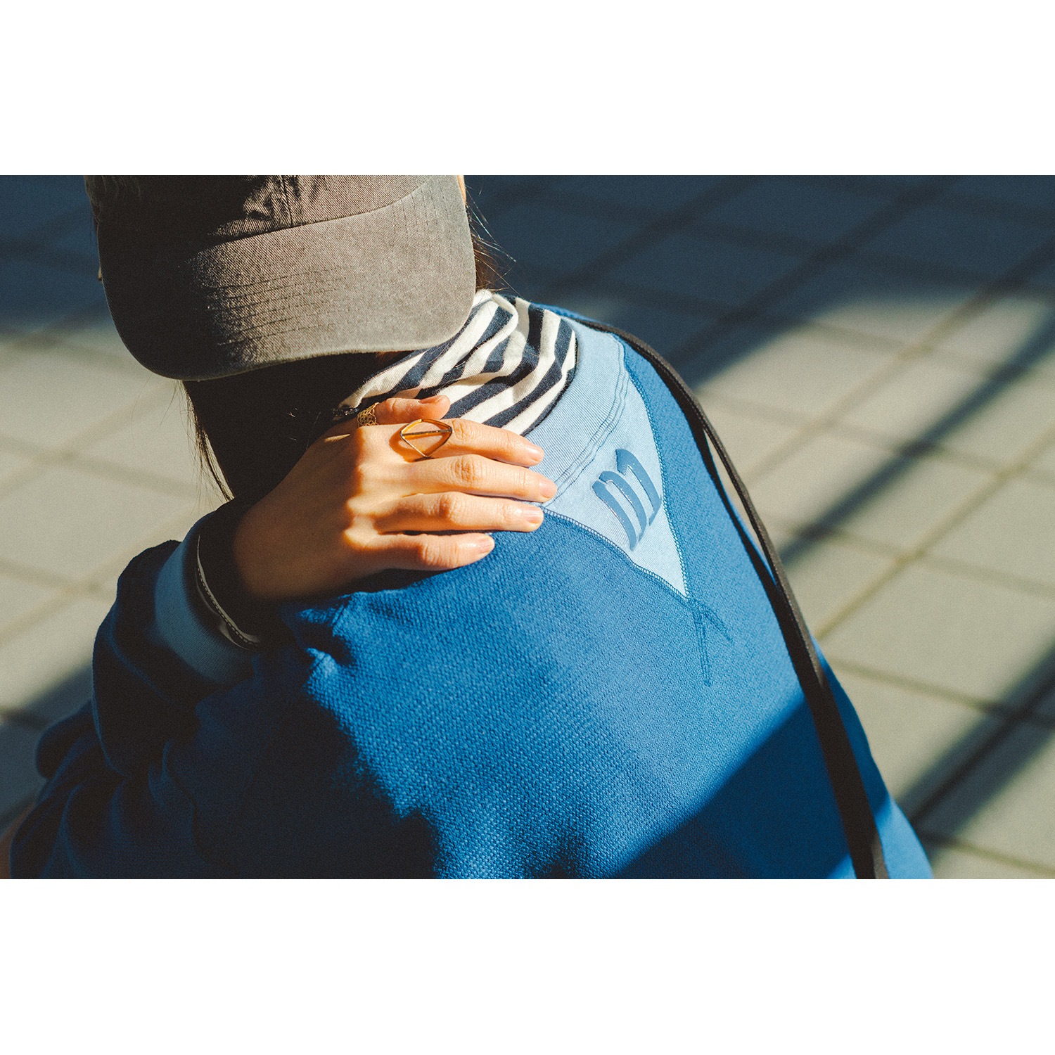 円環 cut & sewn long sleeve by 01u10 (WHITE(REI))