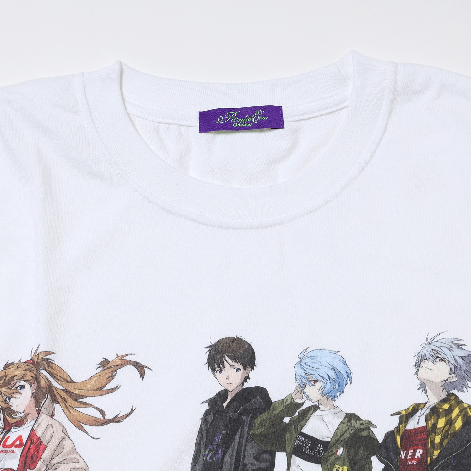 RADIO EVA Illustration Cutsew (Mai Yoneyama) (WHITE)