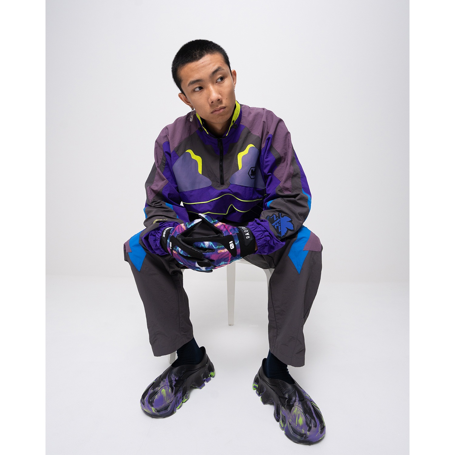 NOSENSE X RADIO EVA: ATF GLOVES (PURPLE)