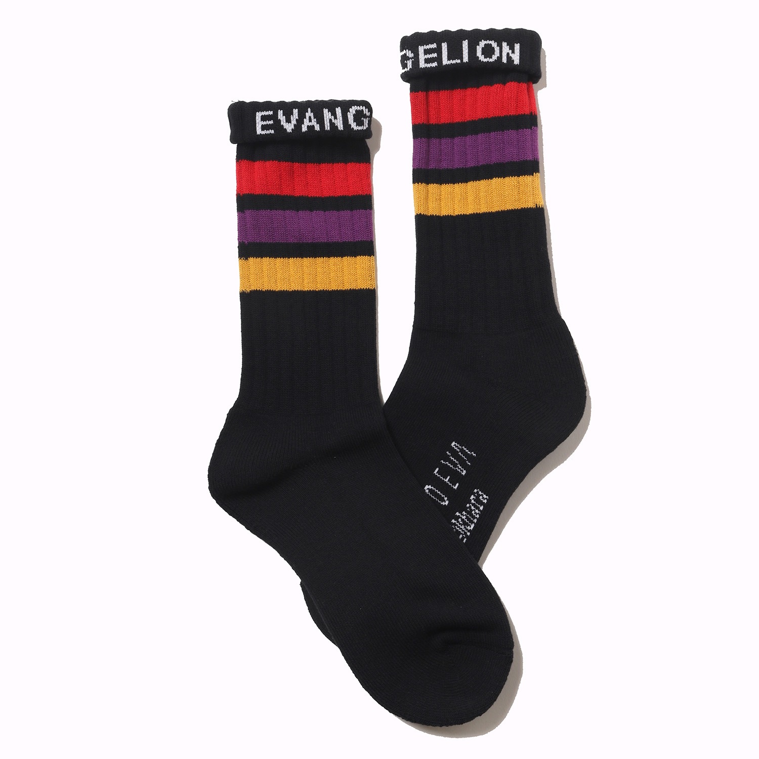 EVANGELION SOCKS  (BLACK(NERV))