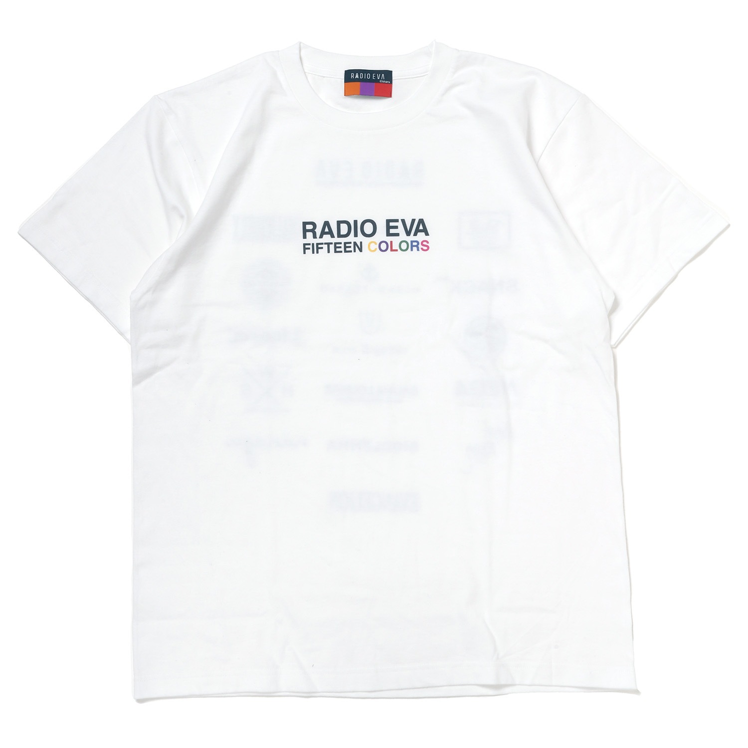 RADIO EVA FIFTEEN COLORS T-Shirt (WHITE)
