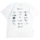RADIO EVA FIFTEEN COLORS T-Shirt (WHITE)