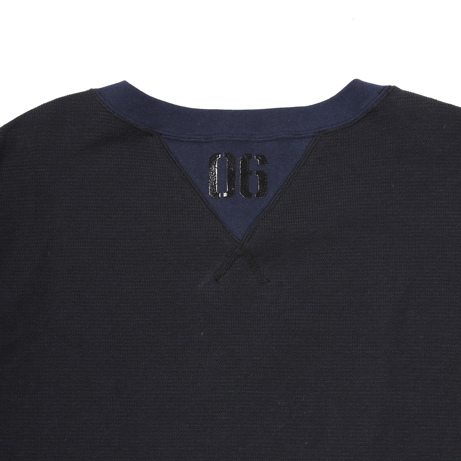 円環 cut & sewn long sleeve by 01u10 (NAVY(KAWORU))