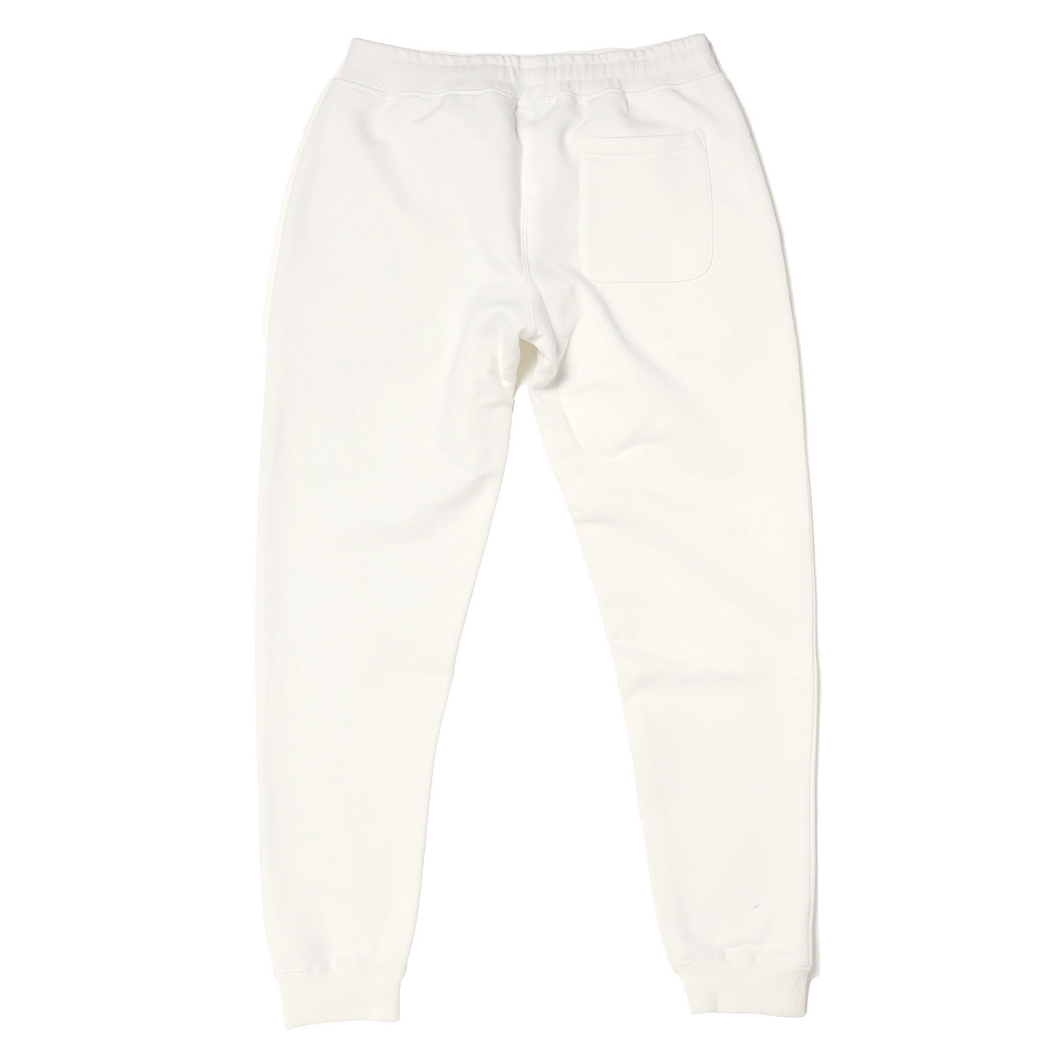 NERV Embroidery Jogger Sweat Pants by FRUIT OF THE LOOM (WHITE)