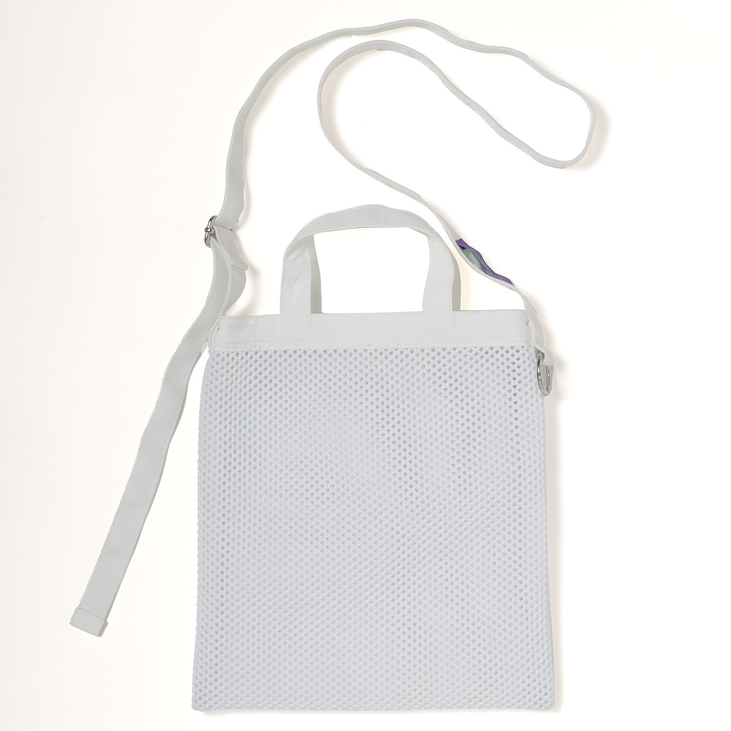 EVANGELION Crochet Mesh Bag (Small) (WHITE)