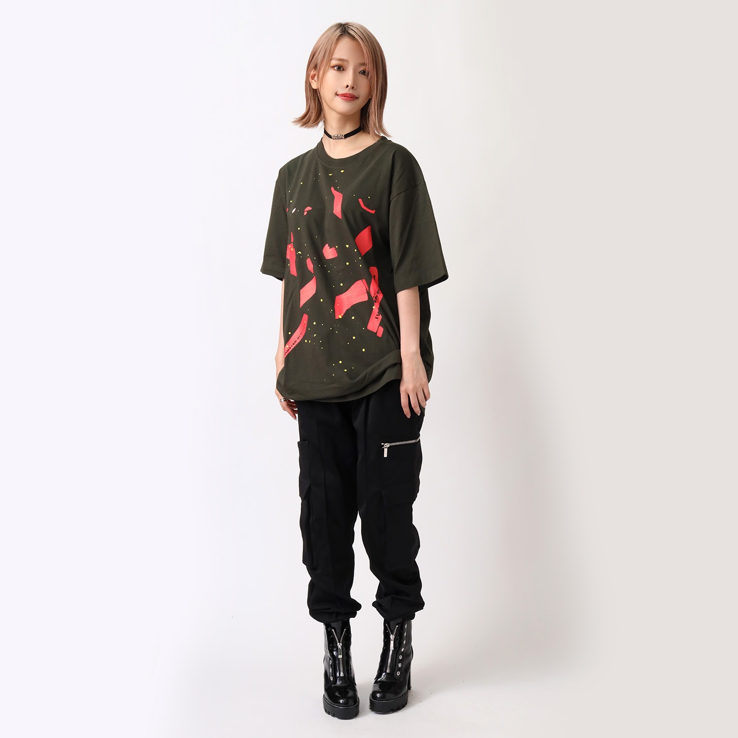 闇夜 T-Shirt β (OLIVE(初号機覚醒))