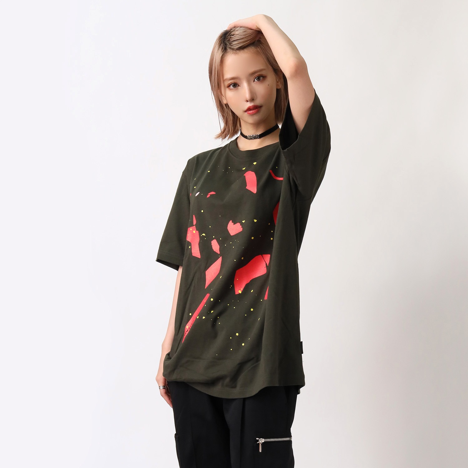 闇夜 T-Shirt β (OLIVE(初号機覚醒))