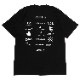 RADIO EVA FIFTEEN COLORS T-Shirt (BLACK)