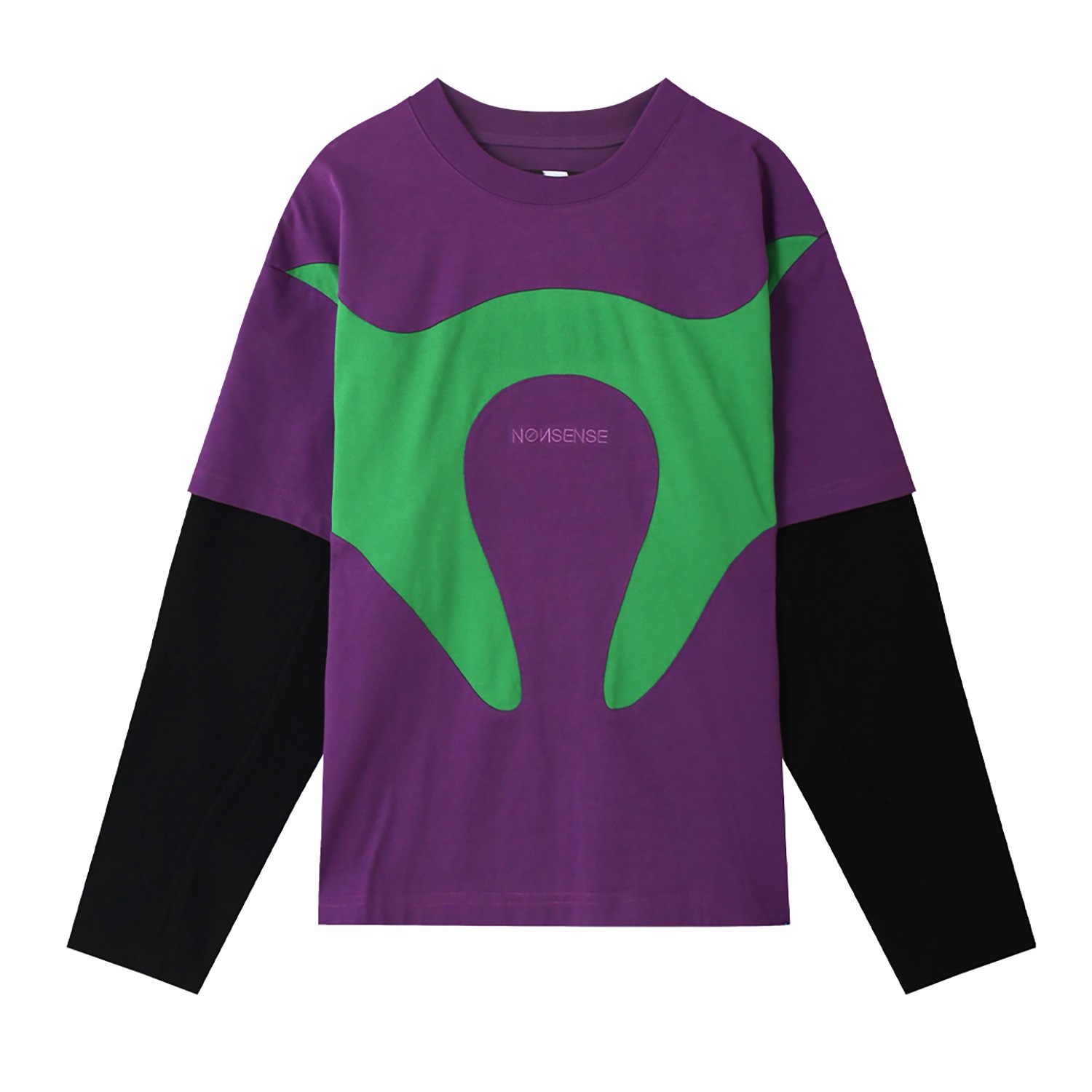 NOSENSE X RADIO EVA: LS EVA T-SHIRT (PURPLE)
