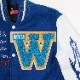 EVANGELION BASEBALL JACKET (BLUE×WHITE(WILLE))