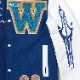 EVANGELION BASEBALL JACKET (BLUE×WHITE(WILLE))