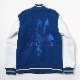 EVANGELION BASEBALL JACKET (BLUE×WHITE(WILLE))