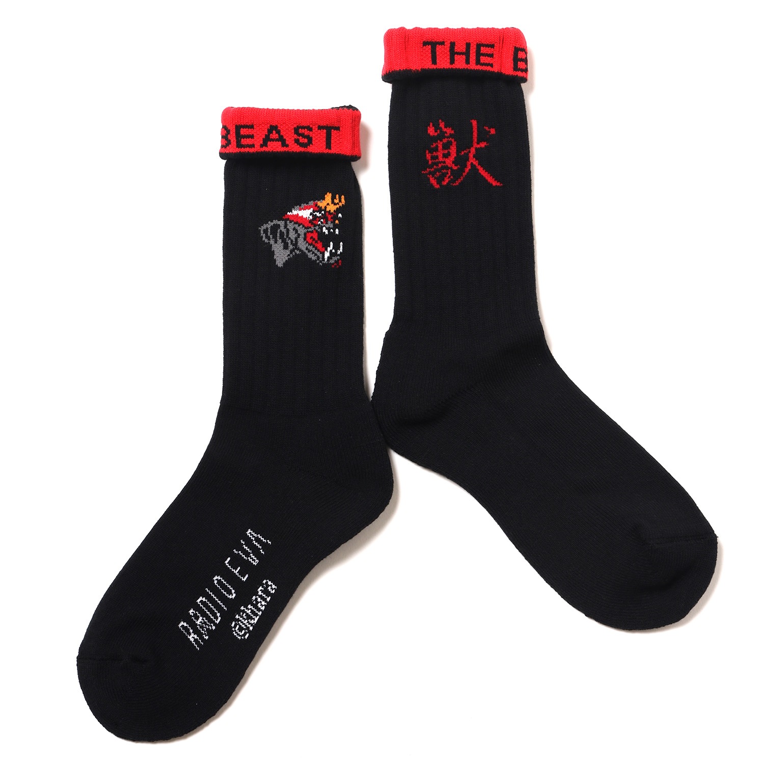 EVANGELION SOCKS  (BLACK(THE BEAST))