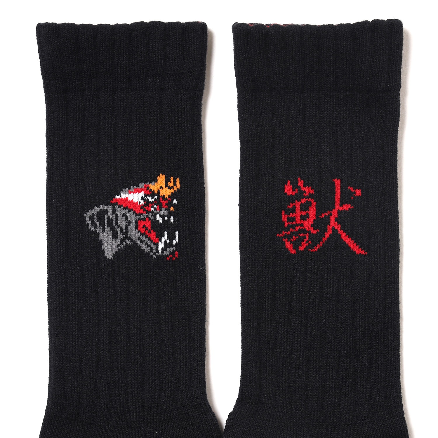 EVANGELION SOCKS  (BLACK(THE BEAST))