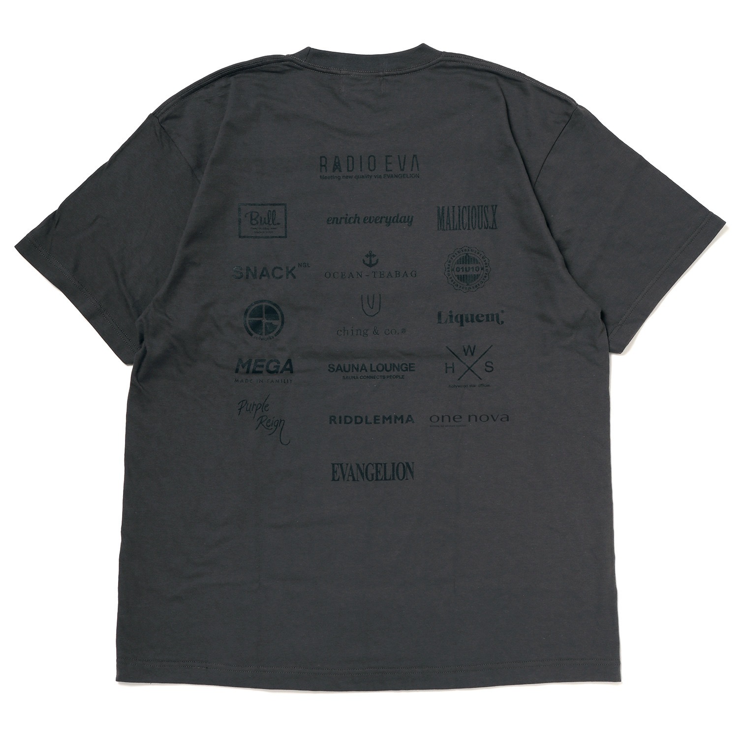 RADIO EVA FIFTEEN COLORS T-Shirt (CHARCOAL)