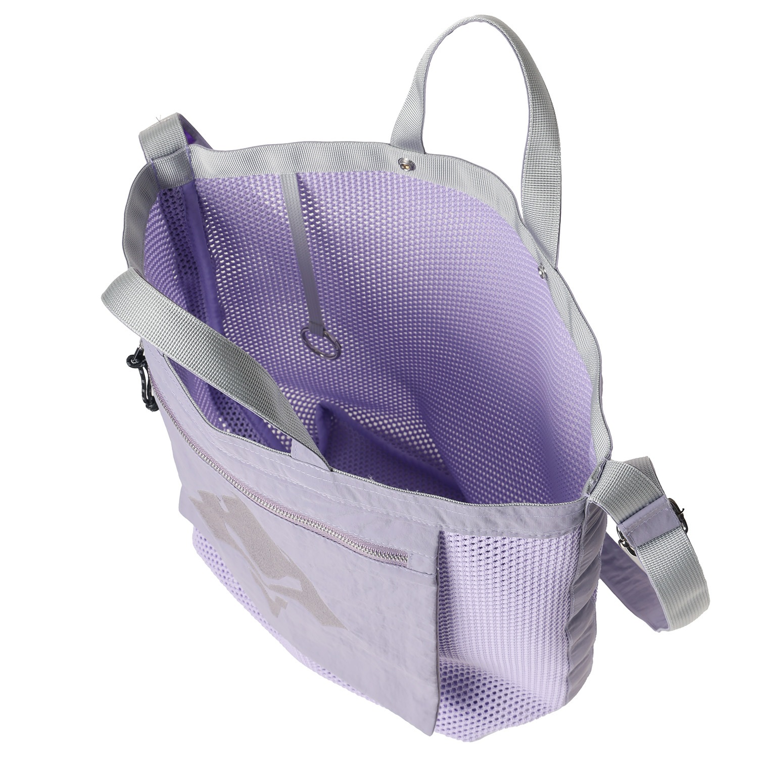 EVANGELION Crochet Mesh Bag (Large) (BLACK)