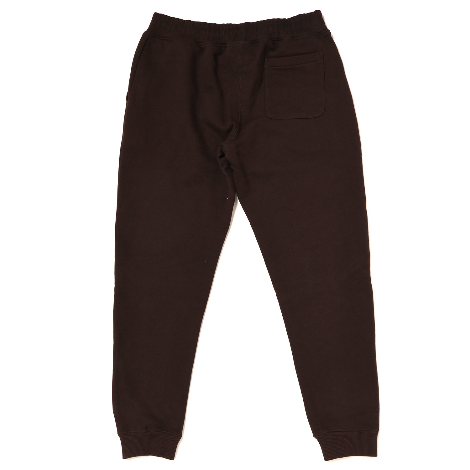 NERV Embroidery Jogger Sweat Pants by FRUIT OF THE LOOM (BROWN)